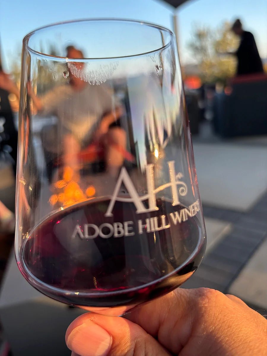 When the Goldens Say Yes, You Know You've Found the Place: Adobe Hill Winery, Fallbrook - The Nose Knows