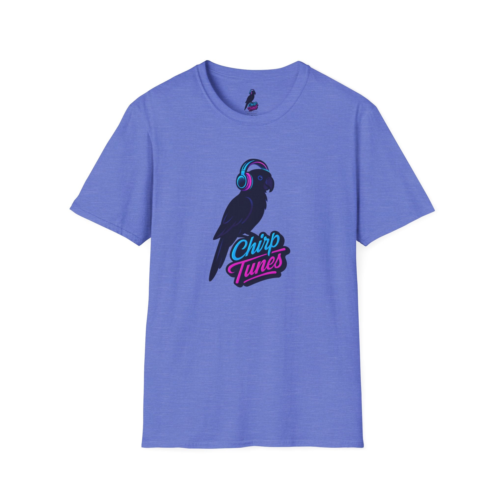 Chirp Tunes Neon Parrot T-Shirt