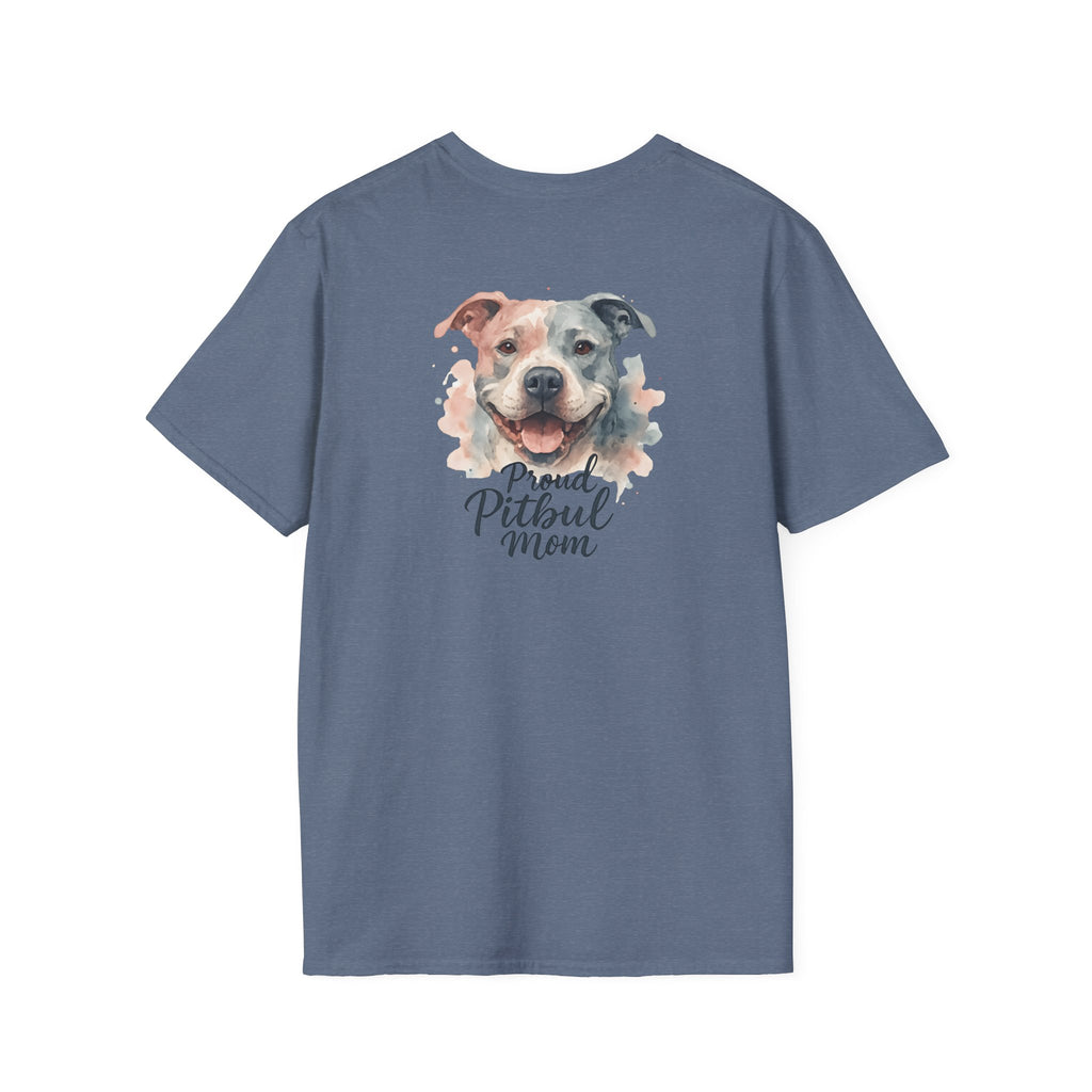 Proud Pitbull Mom T-Shirt