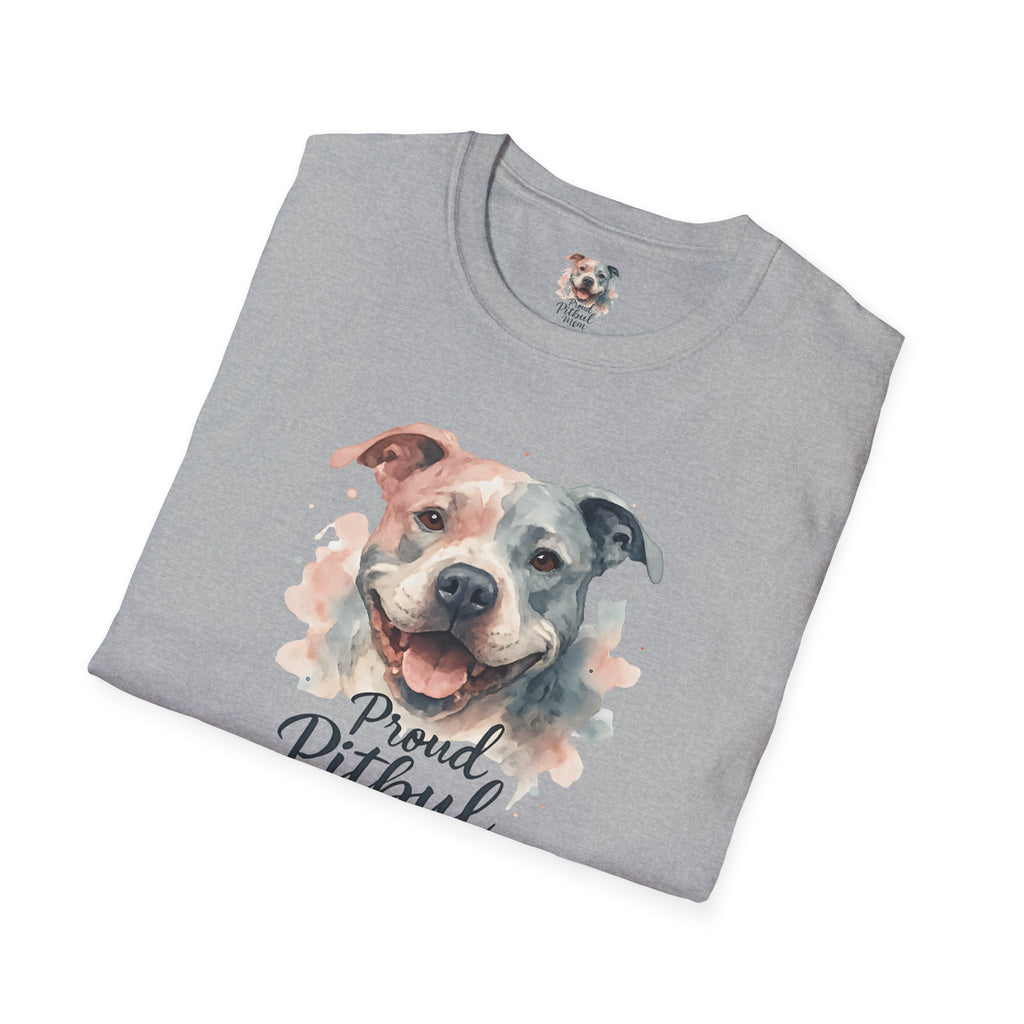 Proud Pitbull Mom T-Shirt