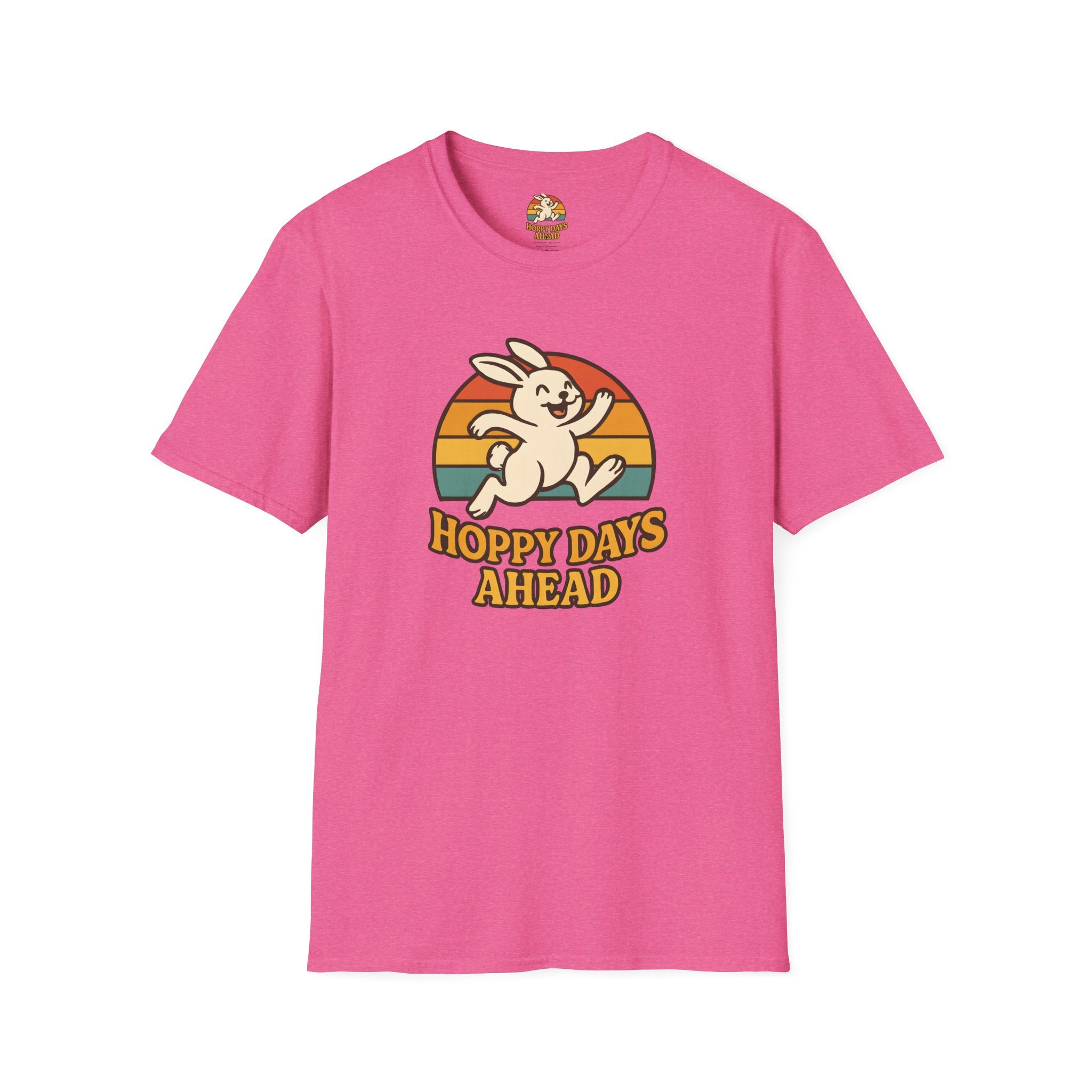 Happy Bunny Running T-Shirt