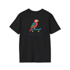 Parrot on skateboard T-Shirt