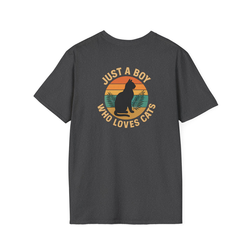 Boy Who Loves Cats T-Shirt