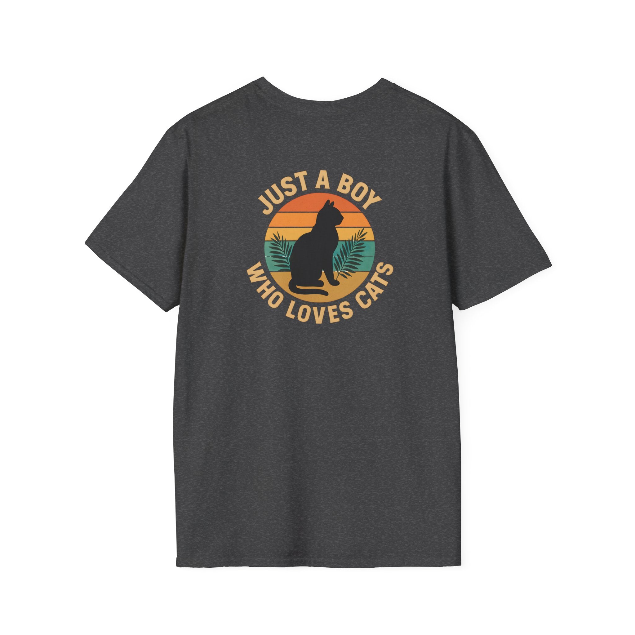 Boy Who Loves Cats T-Shirt