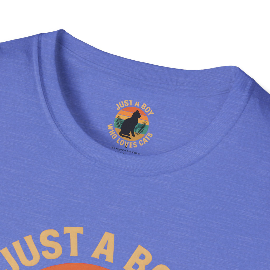 Boy Who Loves Cats T-Shirt