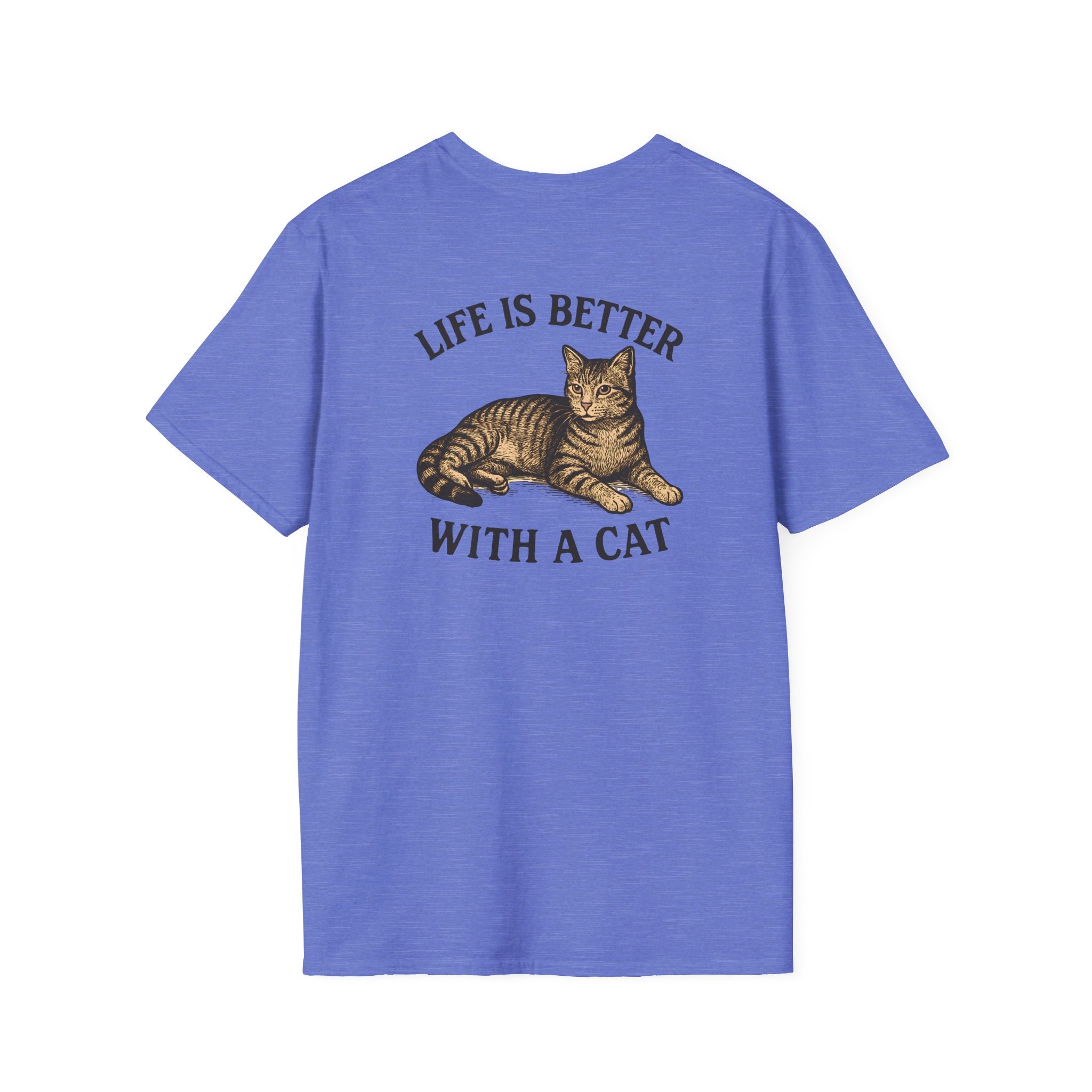 Cat With Slogan T-Shirt