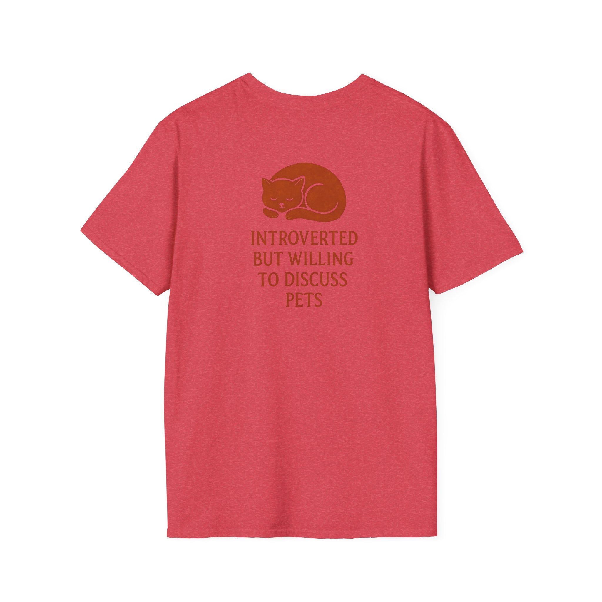 Introverted Pet Talk T-Shirt