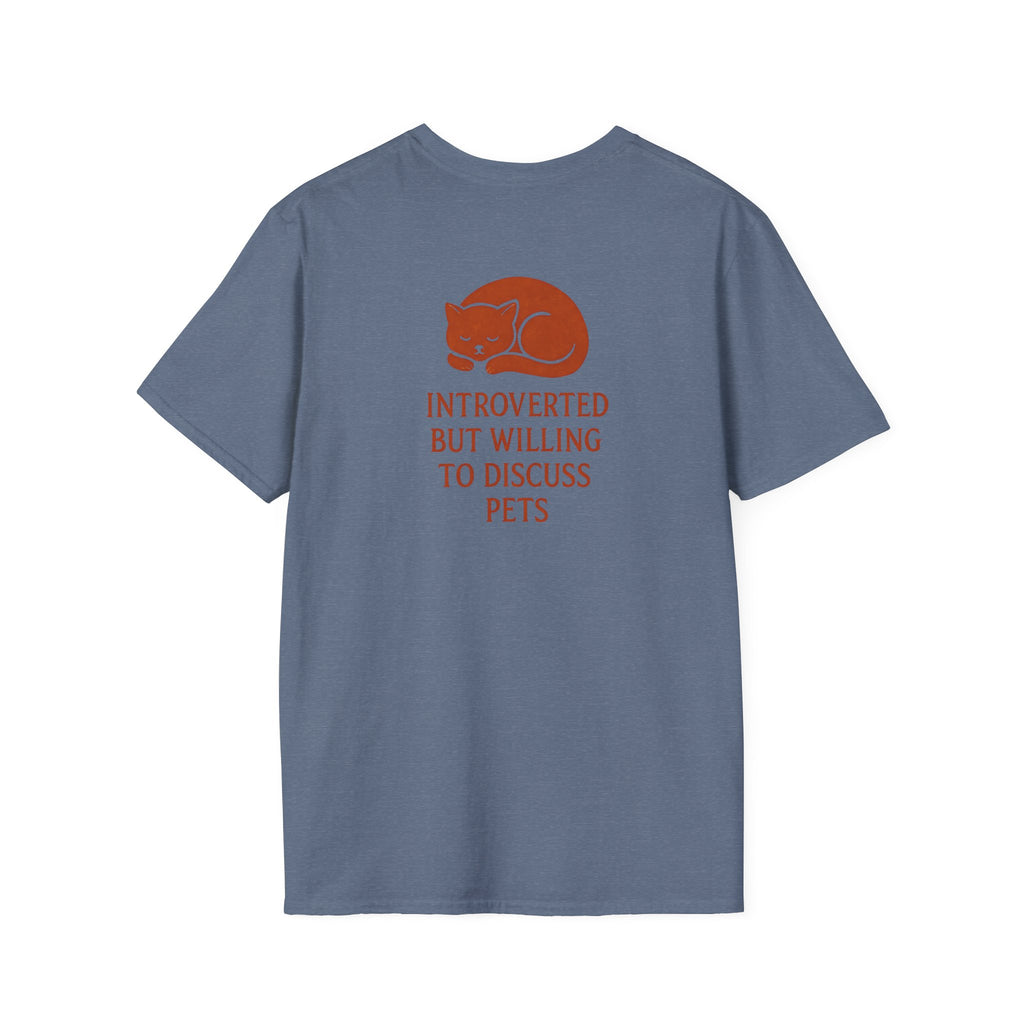 Introverted Pet Talk T-Shirt