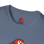Parrot on Heart T-Shirt