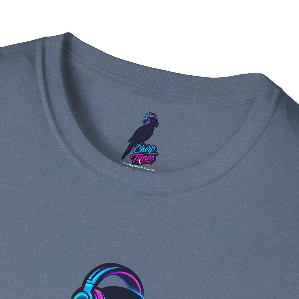 Chirp Tunes Neon Parrot T-Shirt