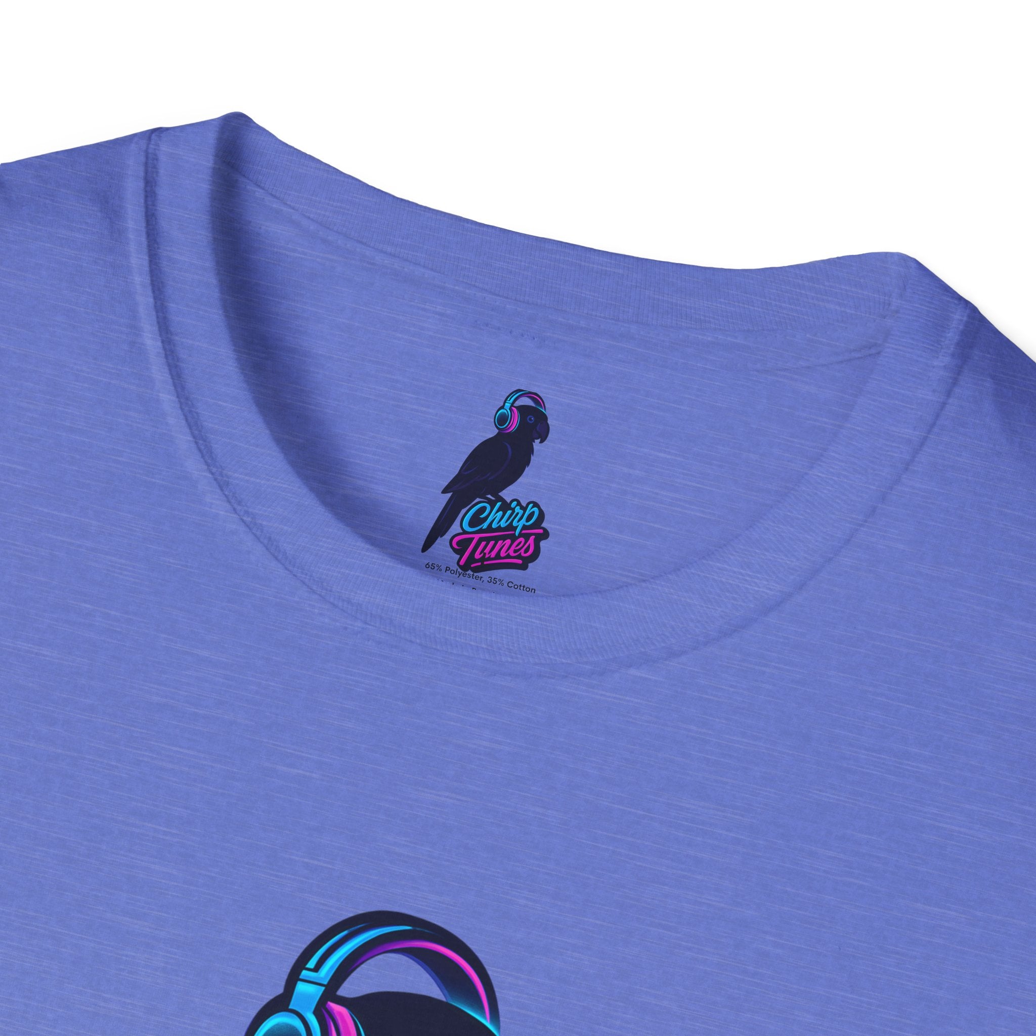 Chirp Tunes Neon Parrot T-Shirt