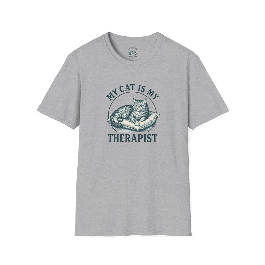Cat Is My Therapist T-Shirt