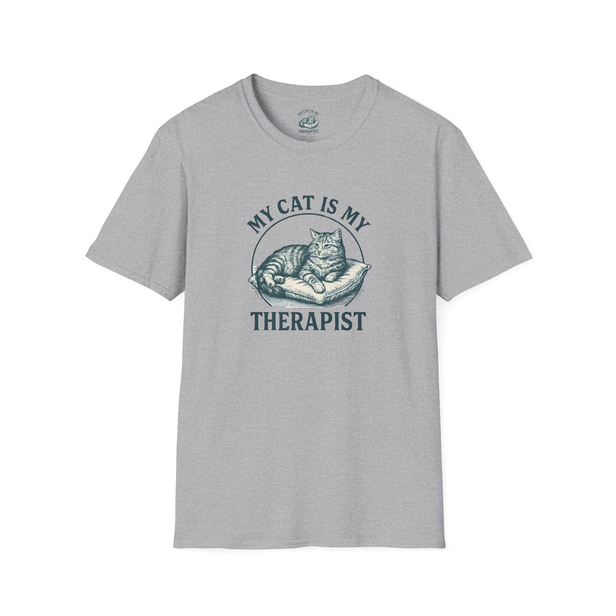 Cat Is My Therapist T-Shirt