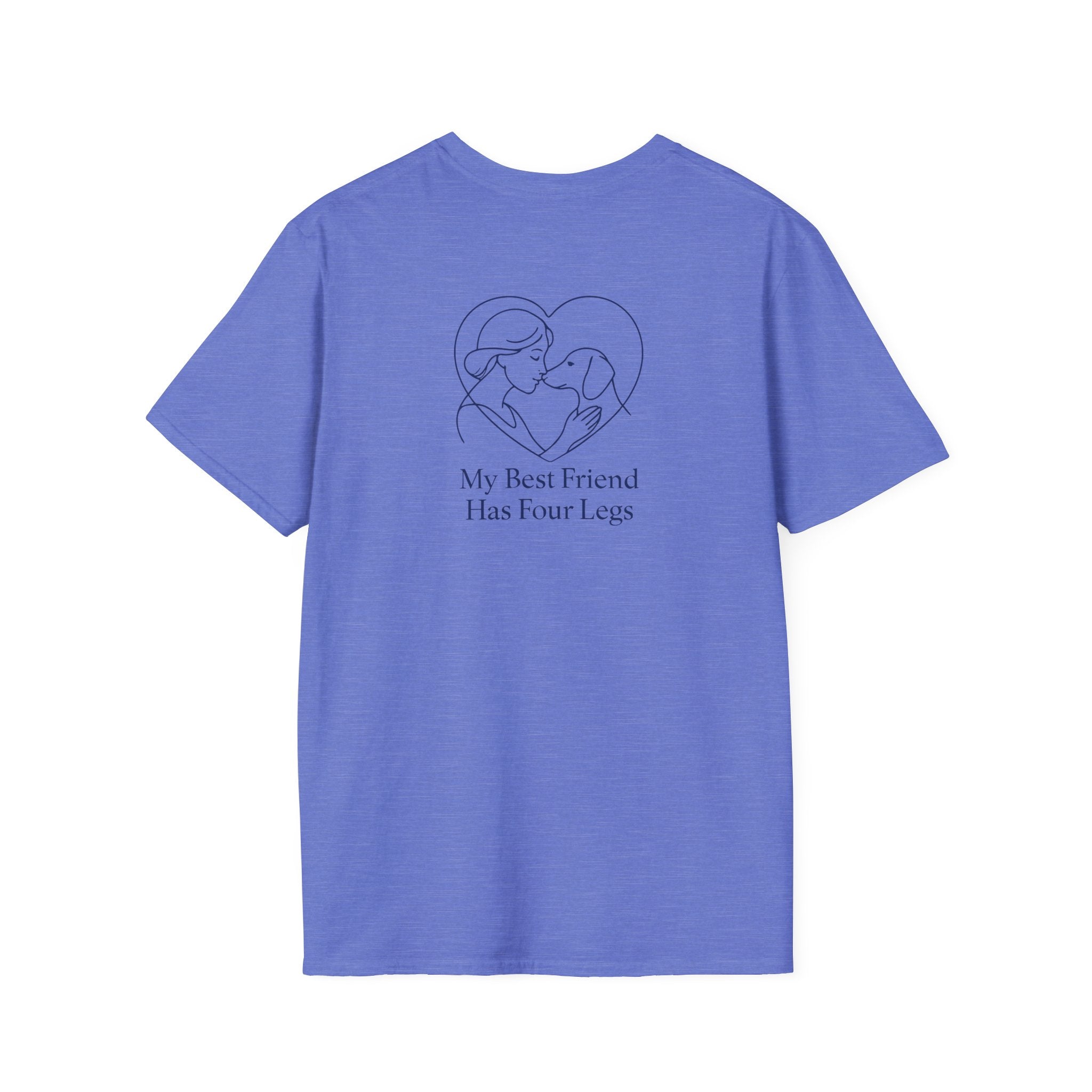 Dog and Woman Heart T-Shirt
