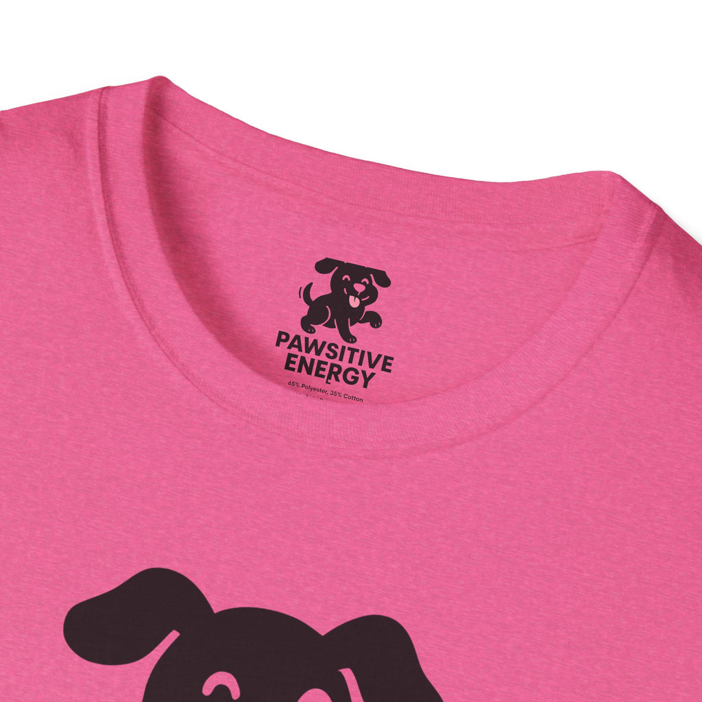 Pink curved shape T-Shirt