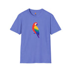 Colorful Parrot Illustration T-Shirt