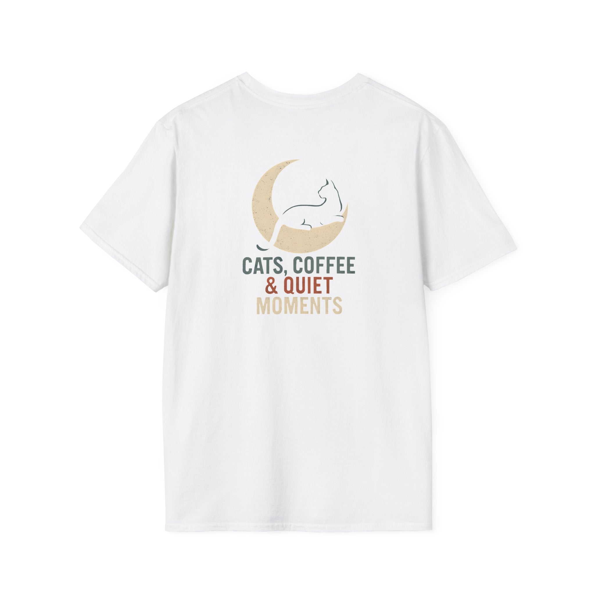 Cats Coffee Quiet Moments T-Shirt