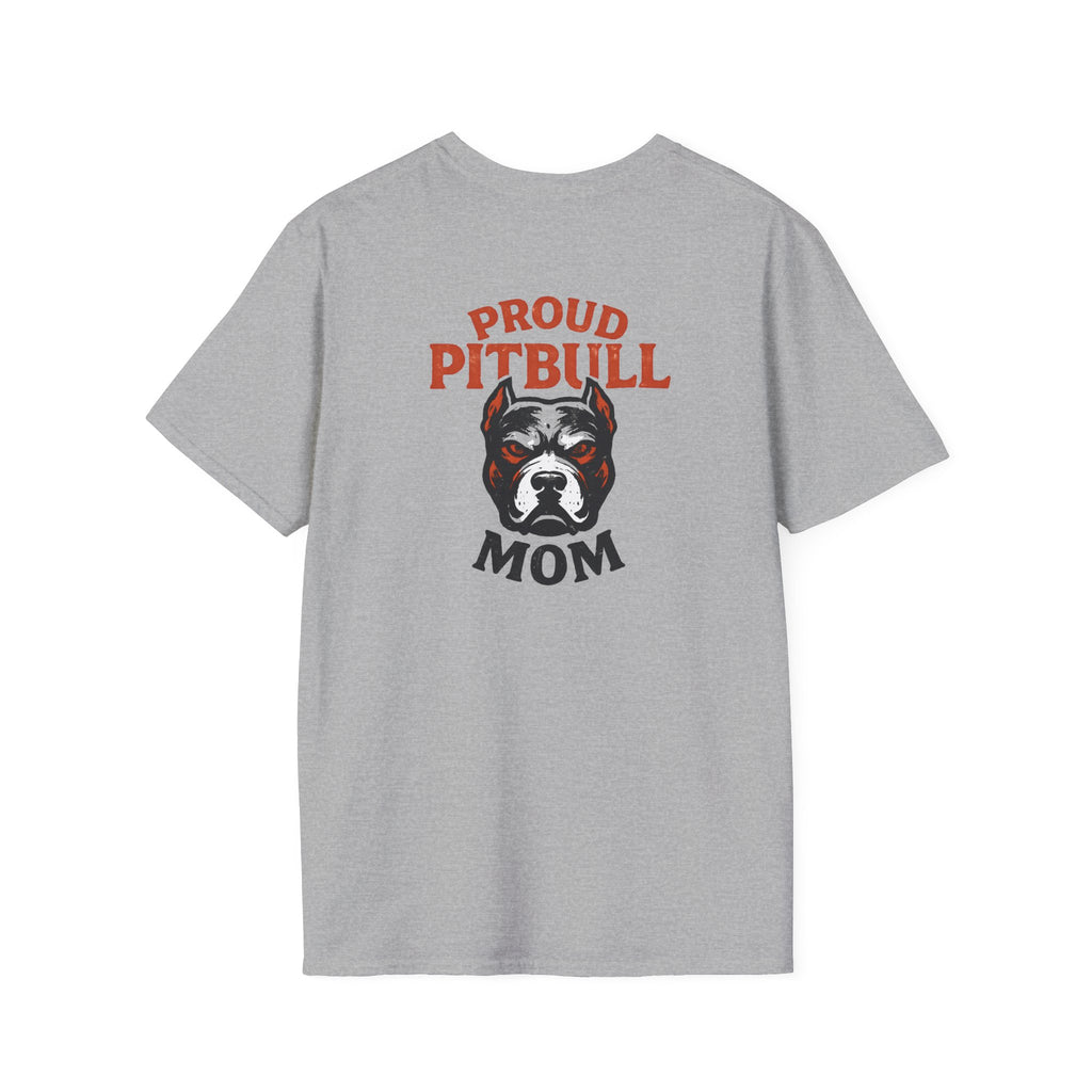 Proud Pitbull Mom T-Shirt