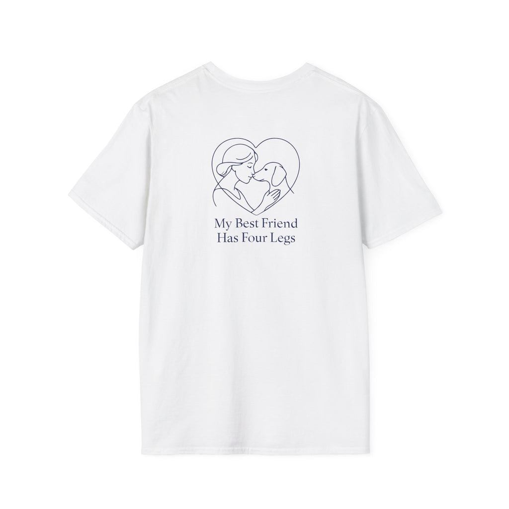 Dog and Woman Heart T-Shirt