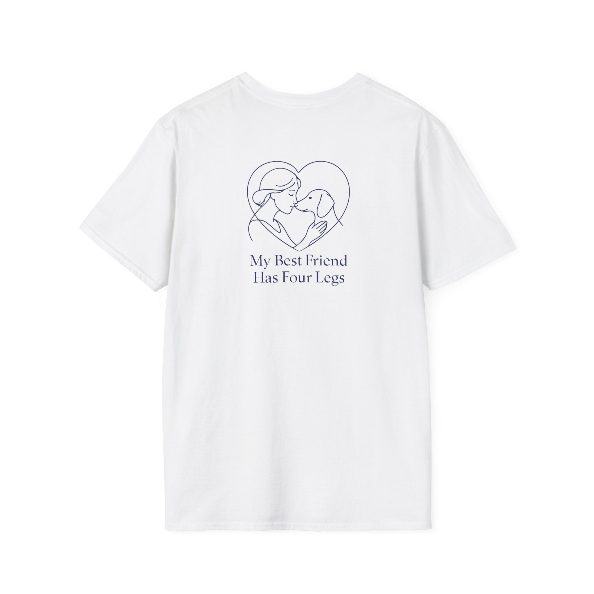 Dog and Woman Heart T-Shirt