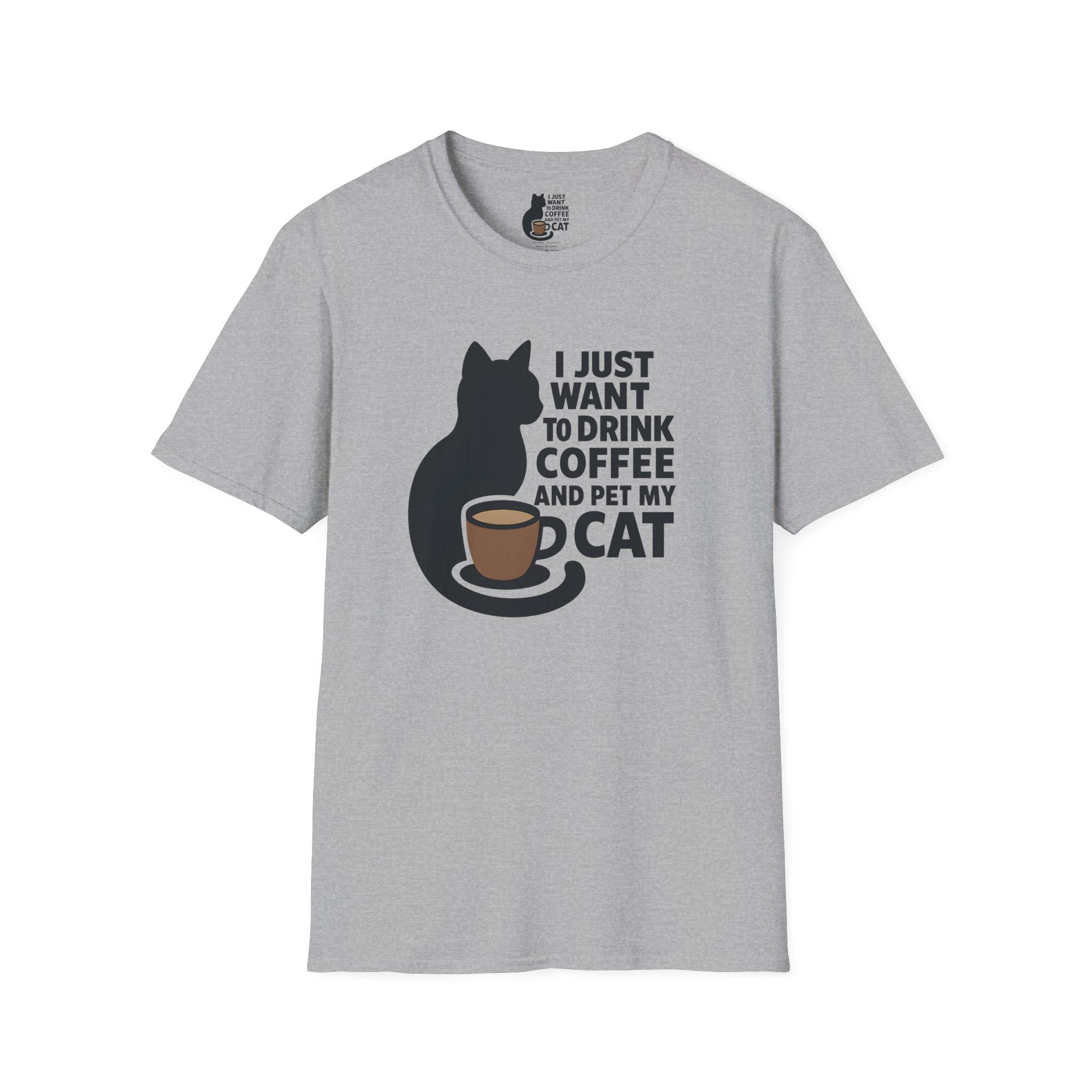 Cat and Coffee T-Shirt