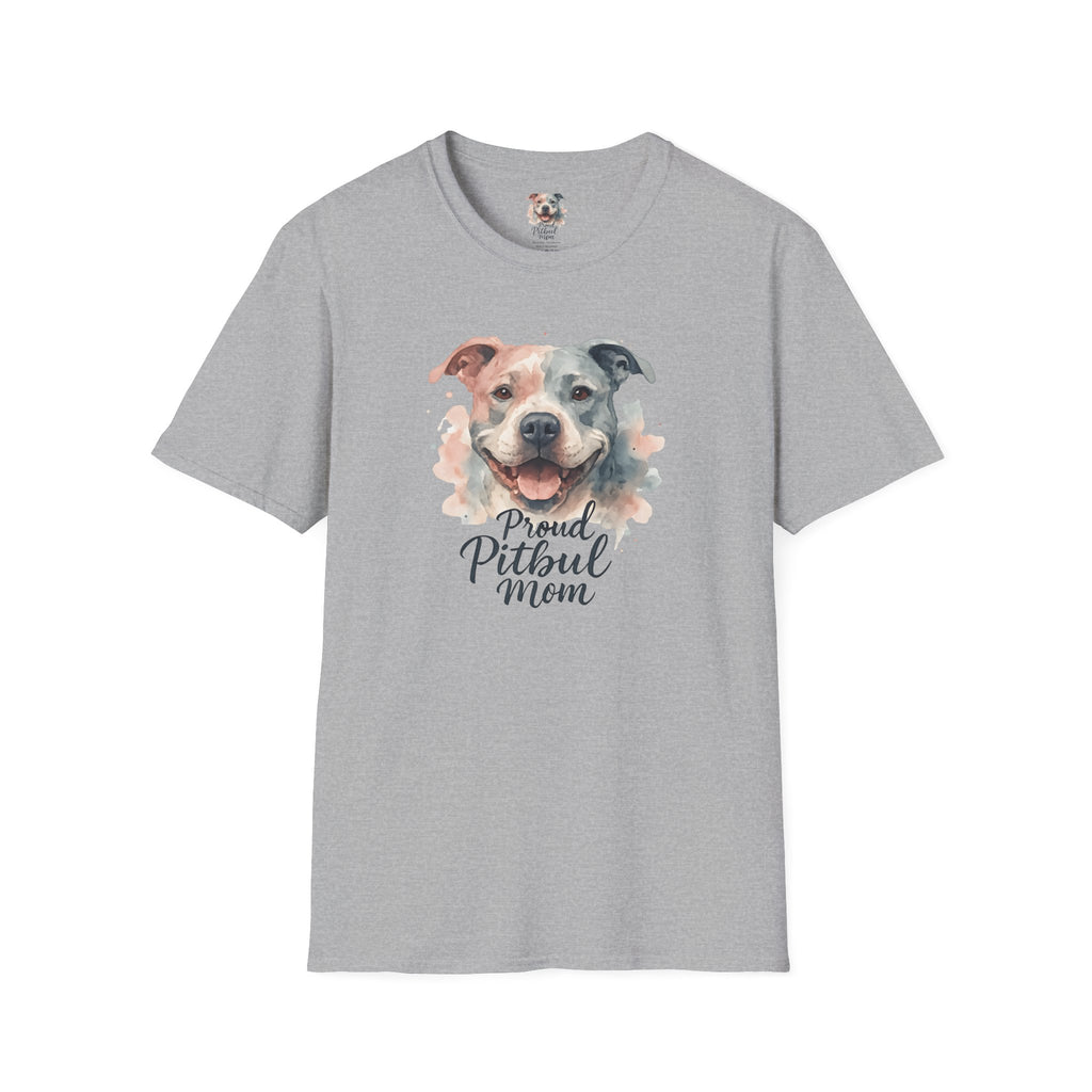 Proud Pitbull Mom T-Shirt