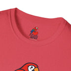 Parrot on Heart T-Shirt