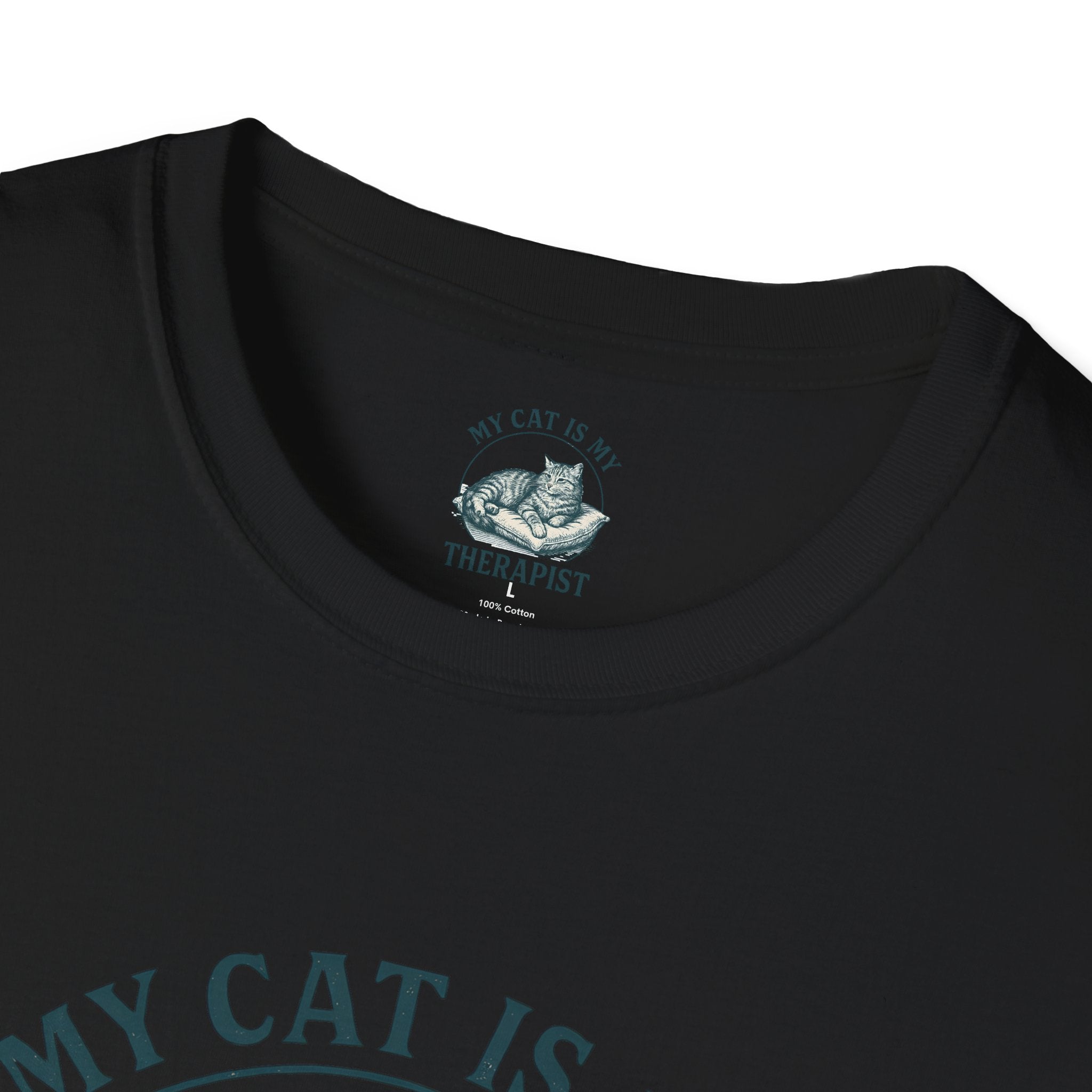 Cat Is My Therapist T-Shirt
