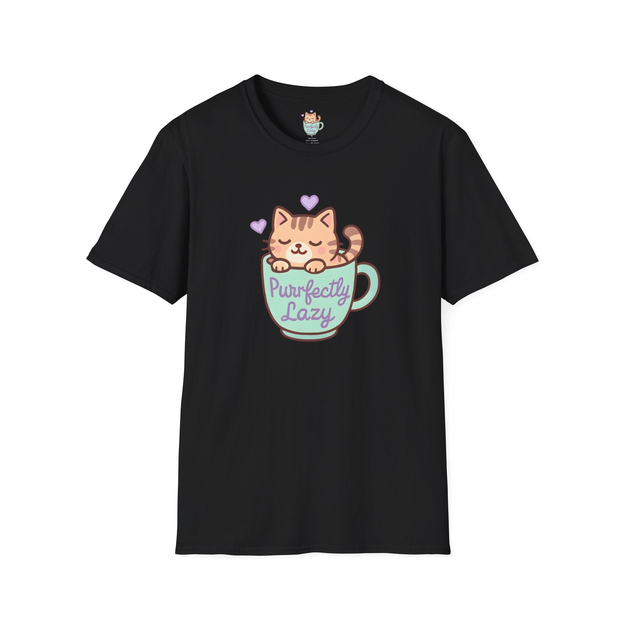 Perfectly Lazy Cat T-Shirt