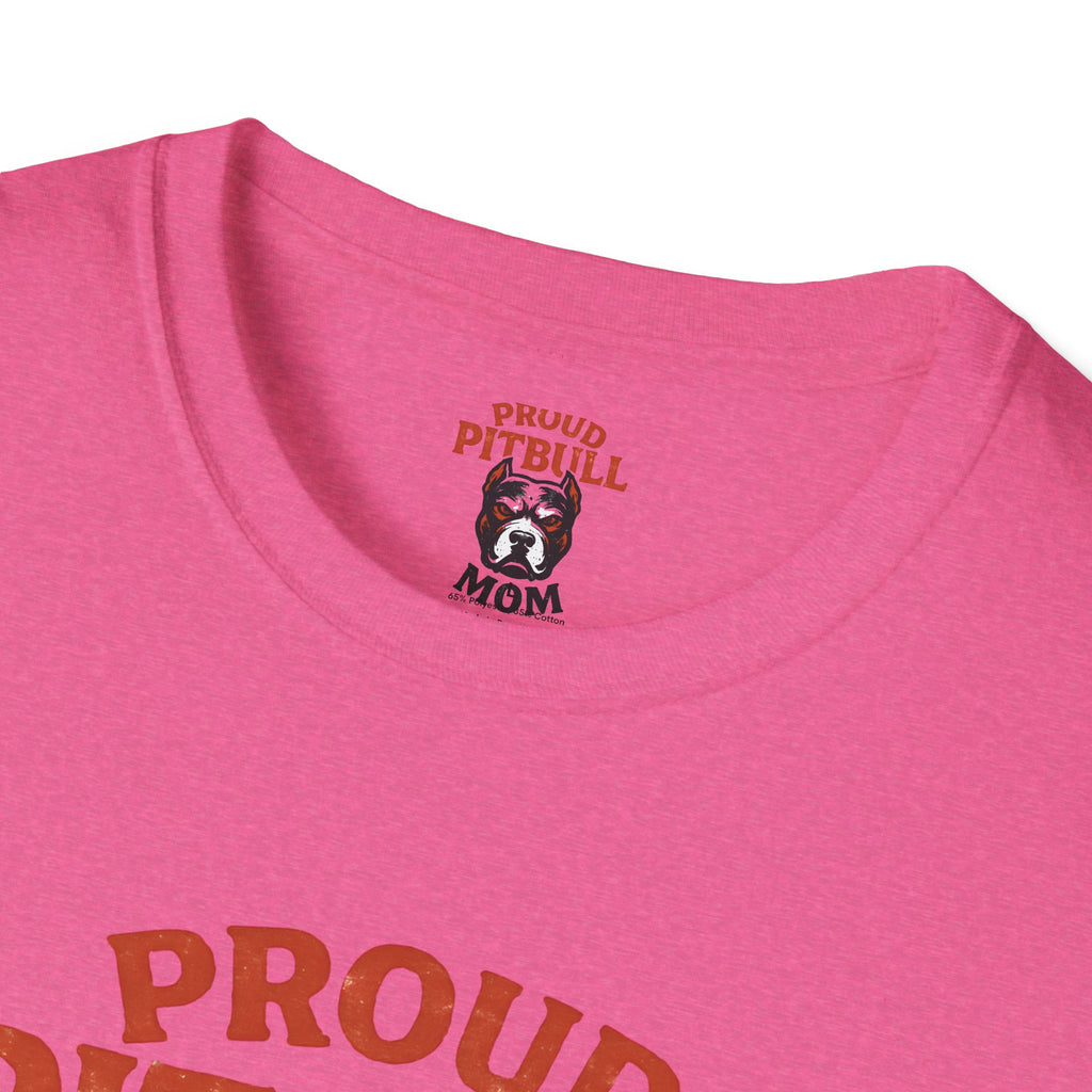 Proud Pitbull Mom T-Shirt