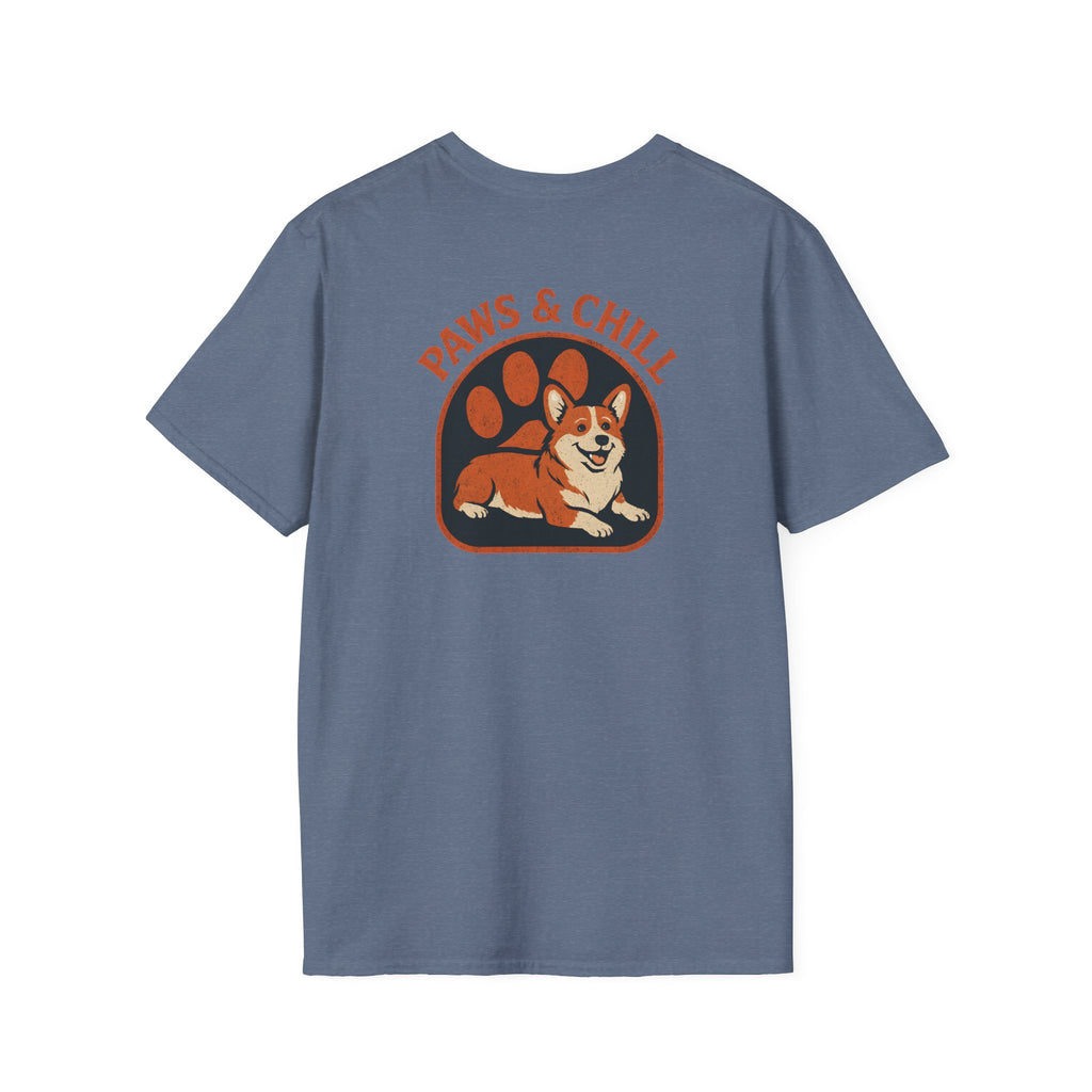 Corgi Paw Print T-Shirt