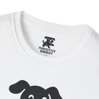 Pink curved shape T-Shirt