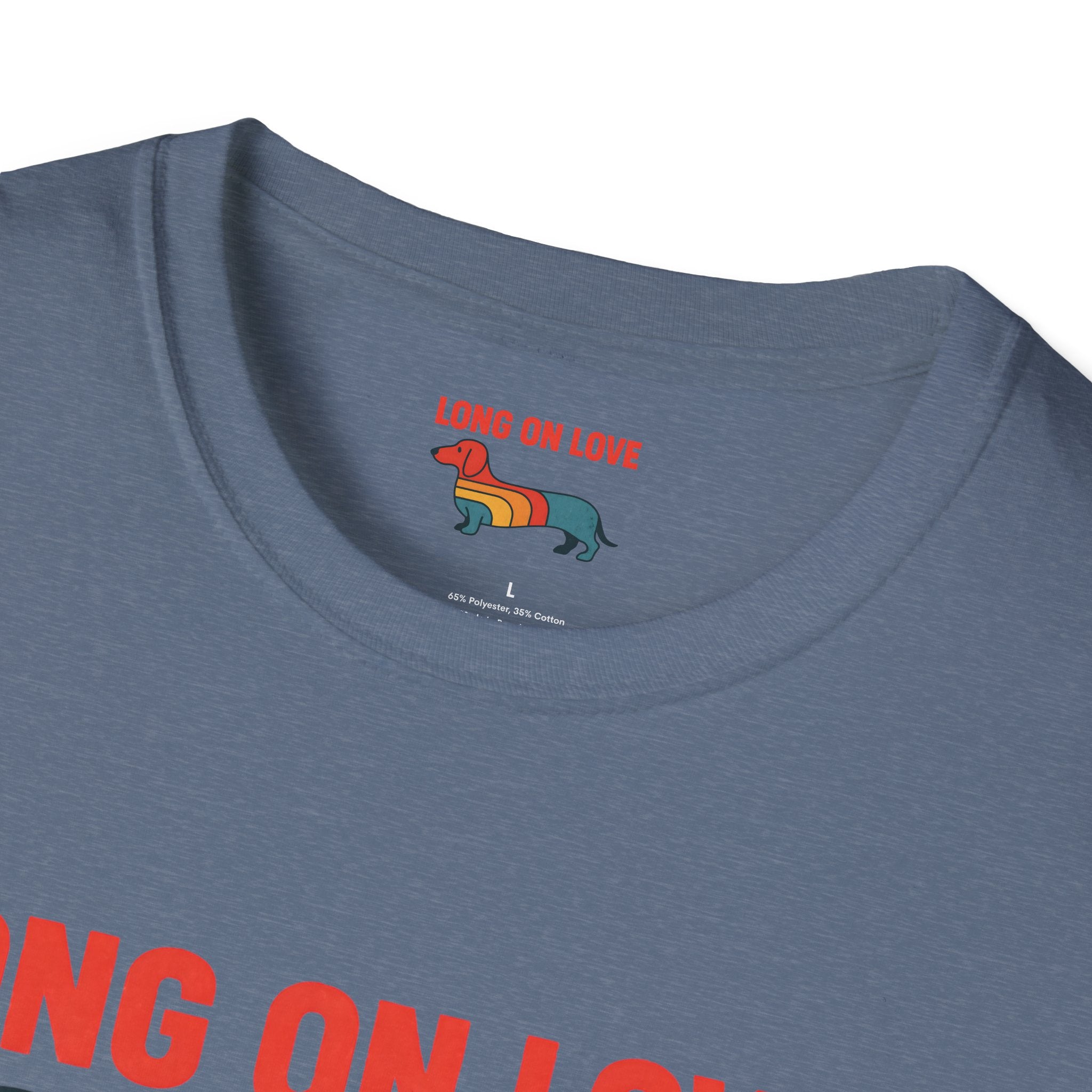Retro Rainbow Dachshund T-Shirt