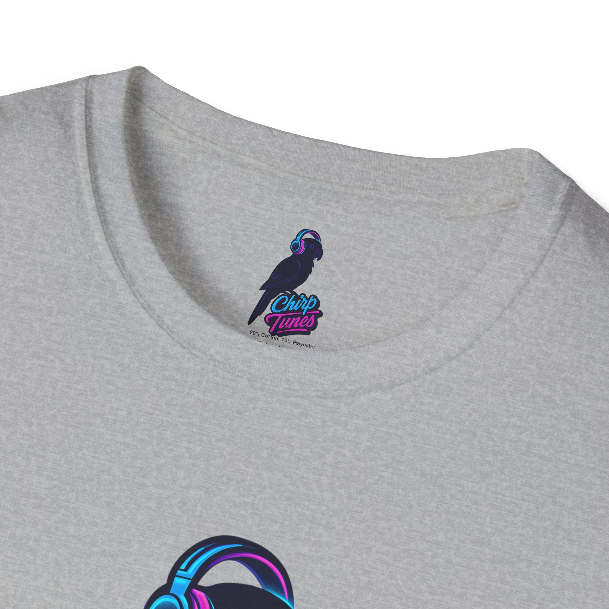 Chirp Tunes Neon Parrot T-Shirt