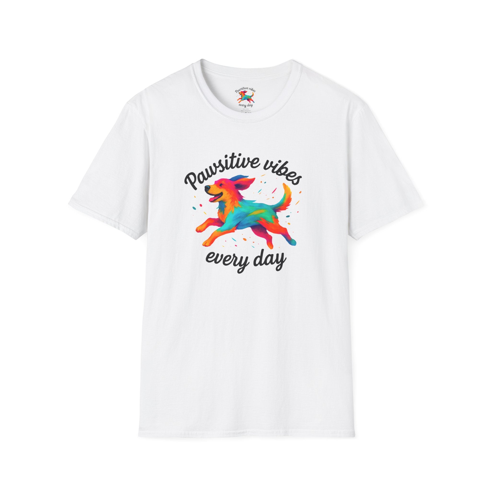 Colorful Running Dog T-Shirt