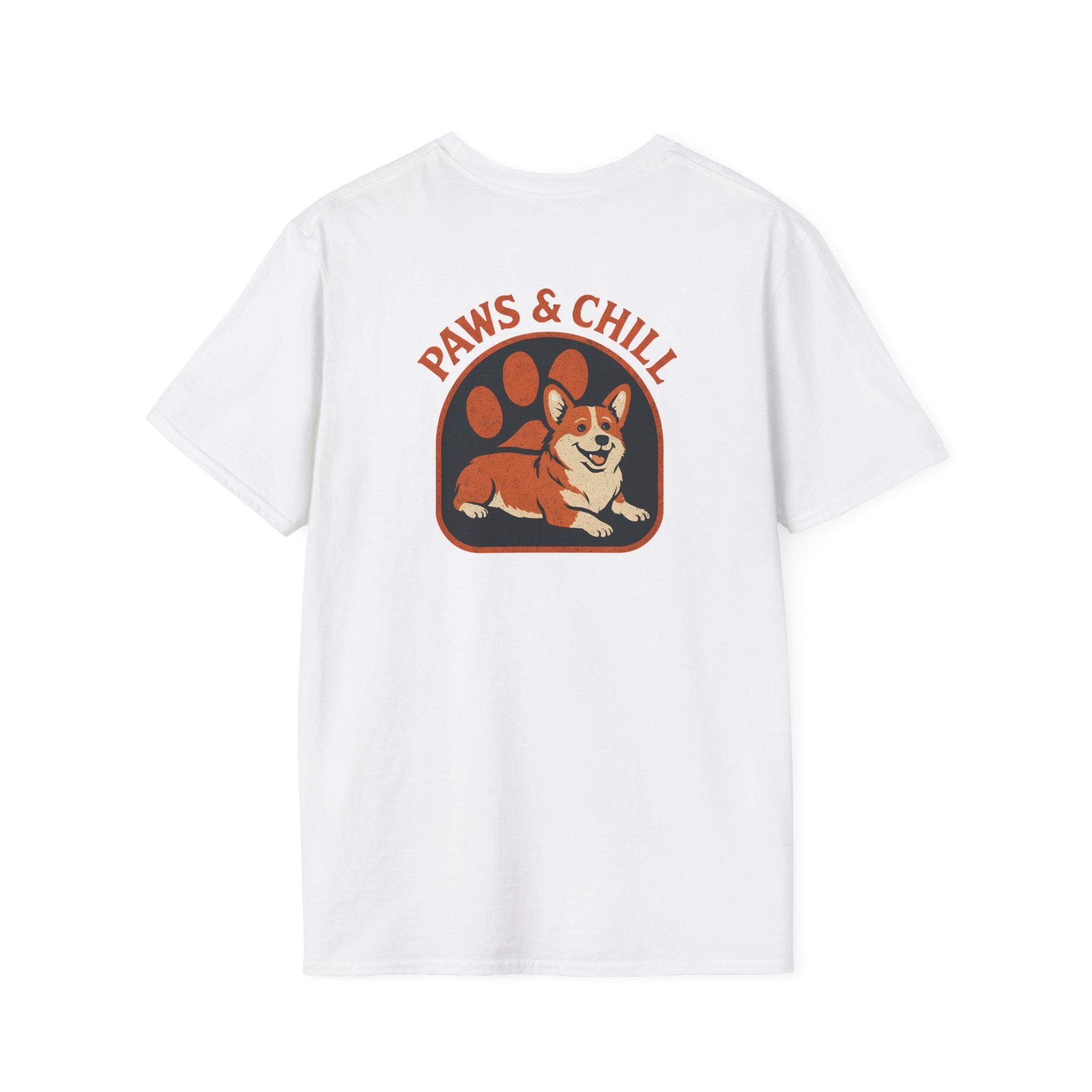 Corgi Paw Print T-Shirt