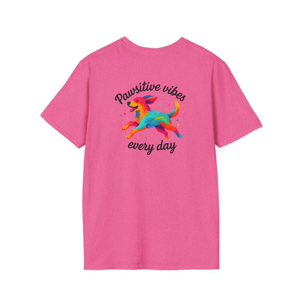 Colorful Running Dog T-Shirt