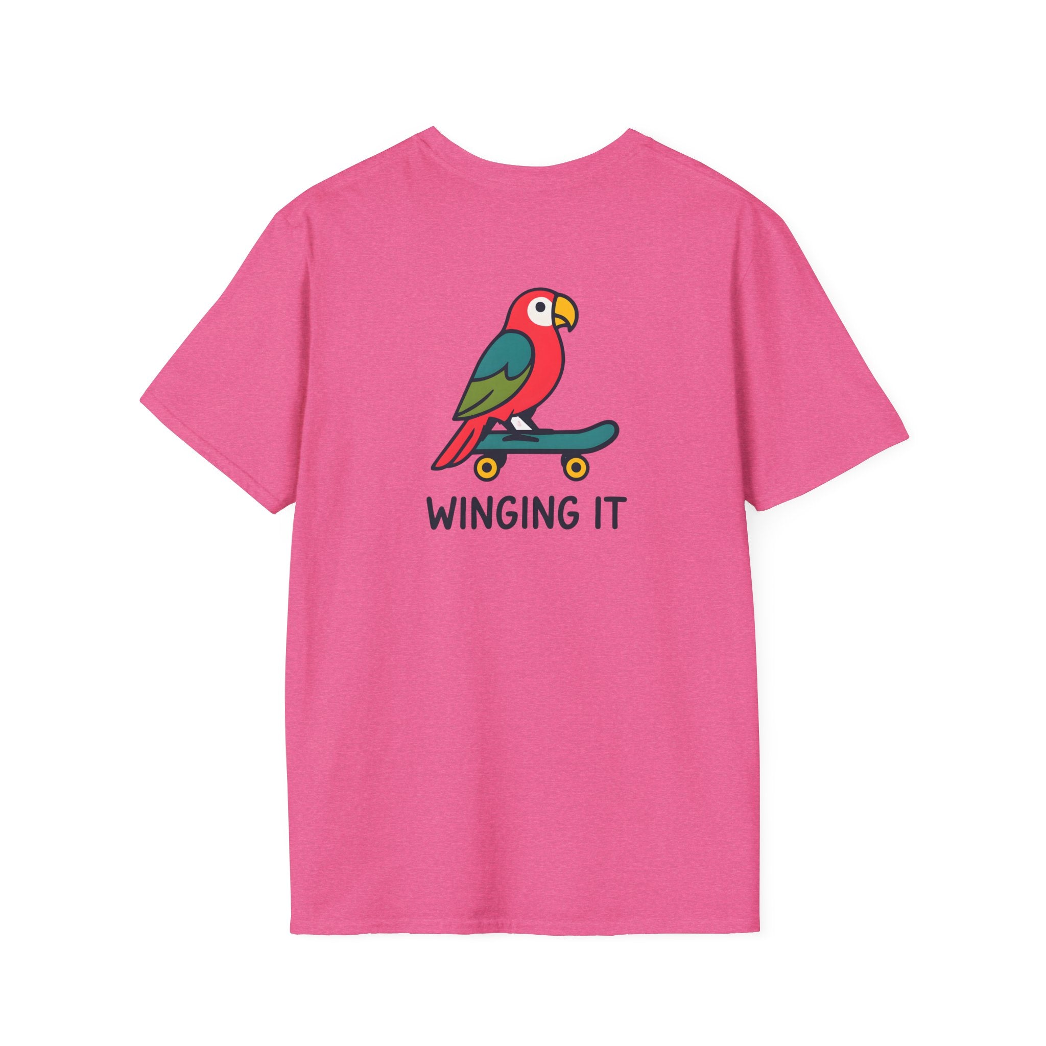 Parrot on skateboard T-Shirt