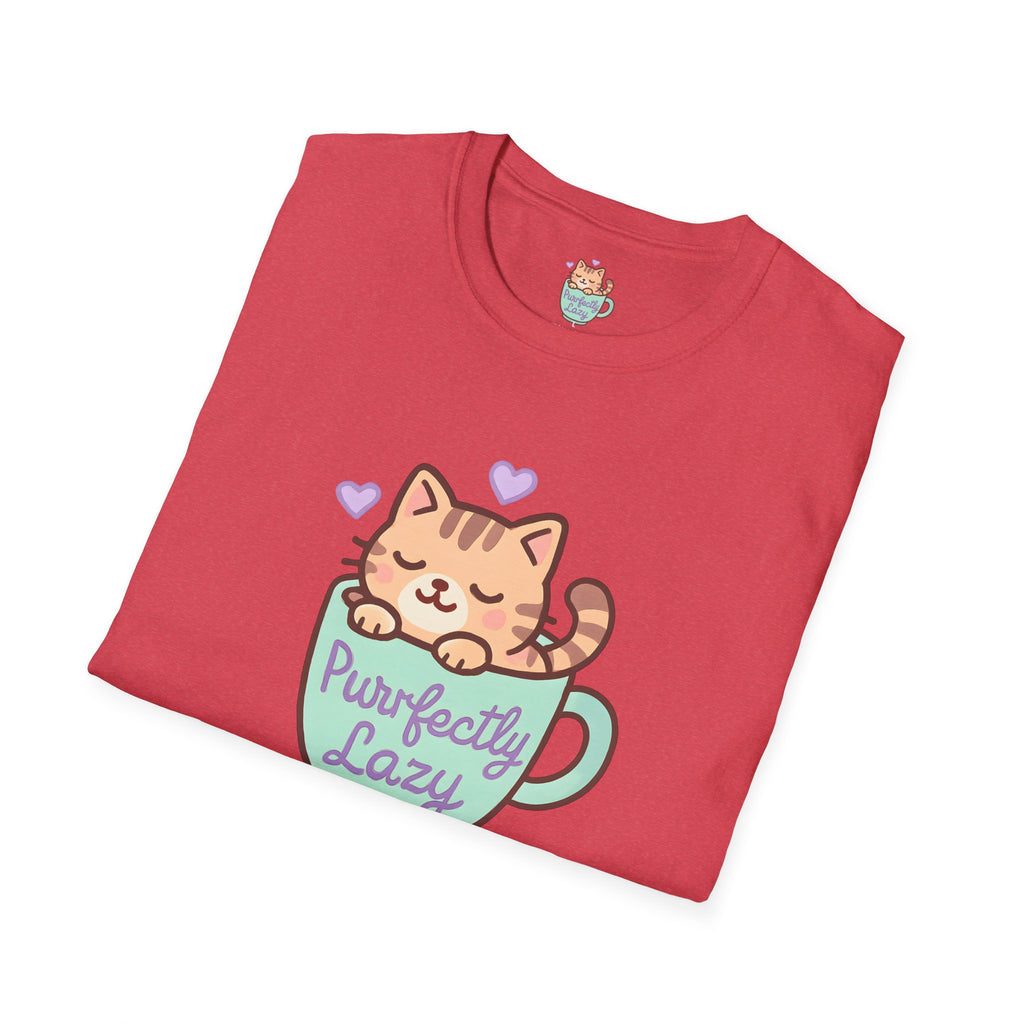 Perfectly Lazy Cat T-Shirt