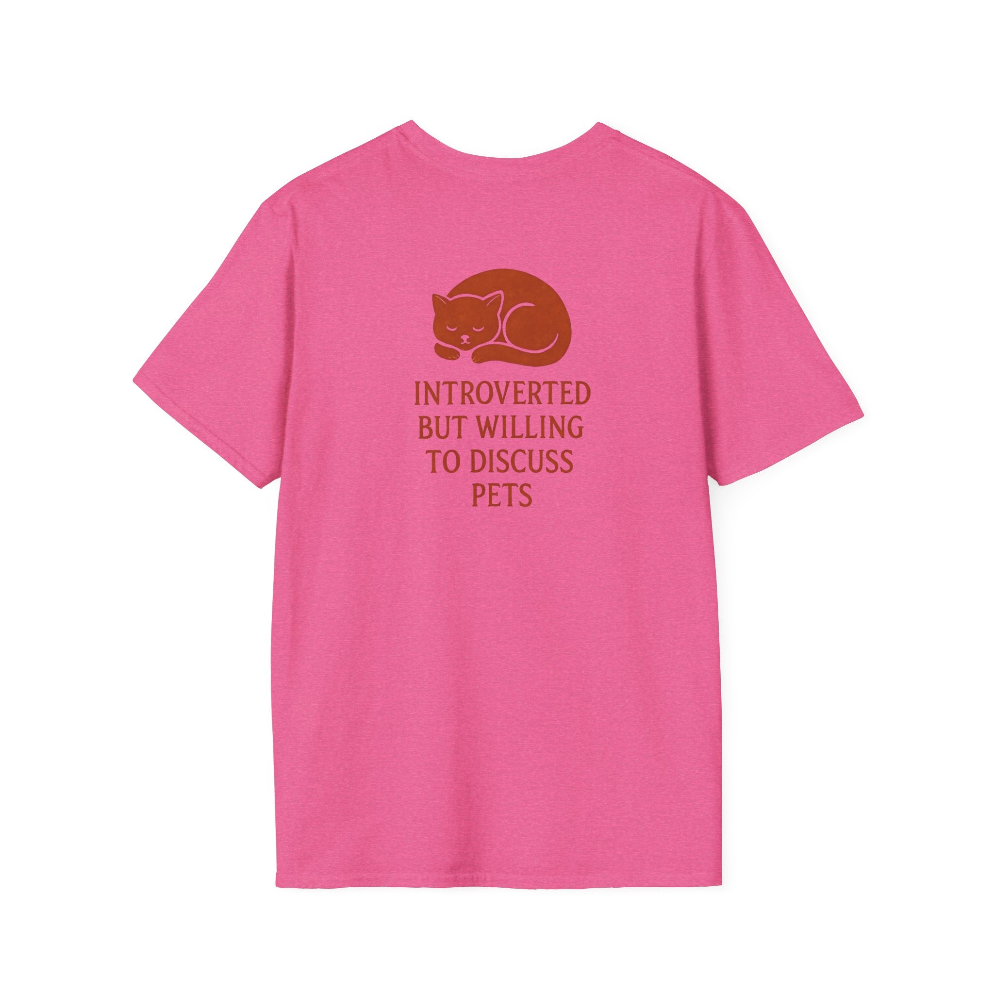 Introverted Pet Talk T-Shirt