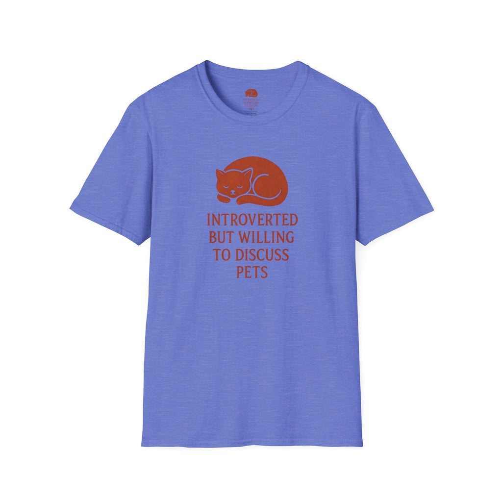 Introverted Pet Talk T-Shirt