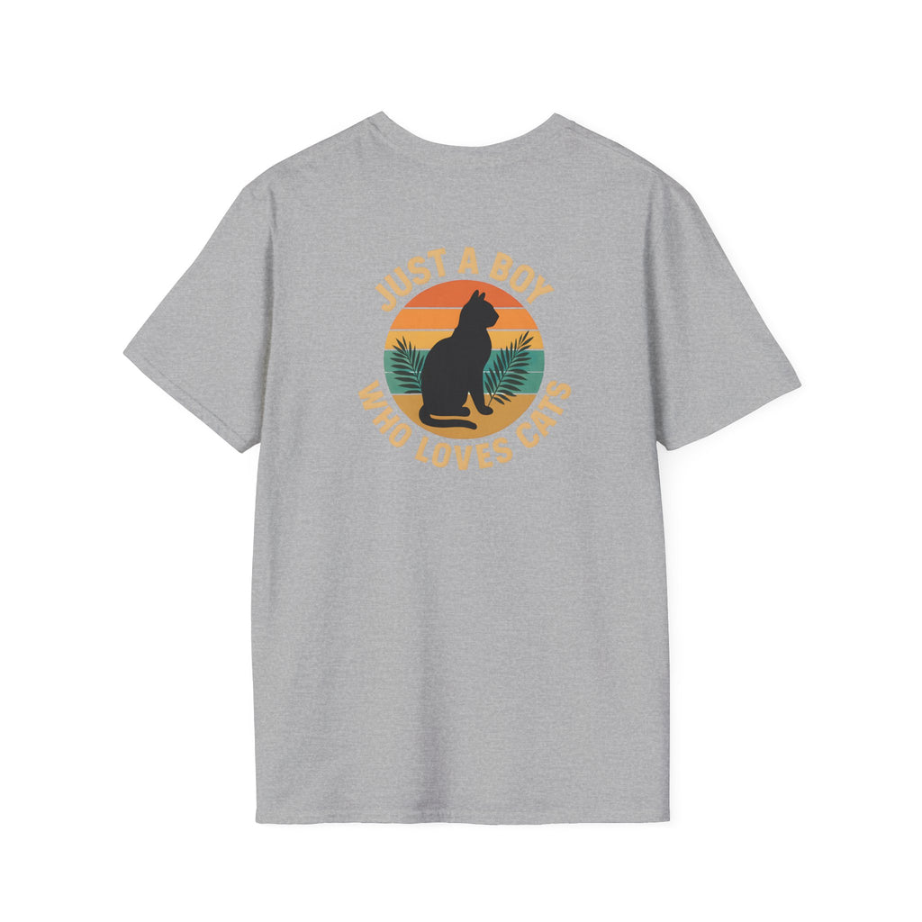Boy Who Loves Cats T-Shirt