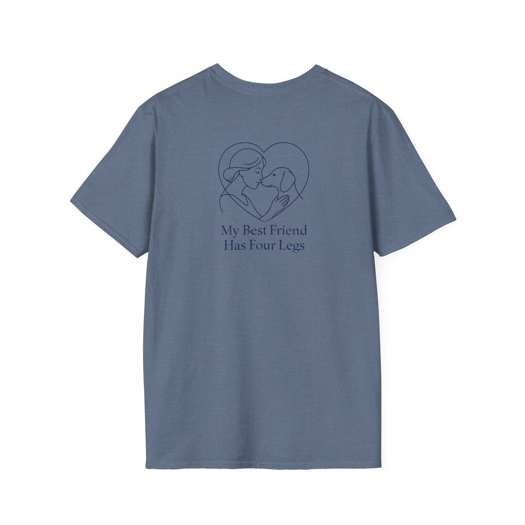 Dog and Woman Heart T-Shirt