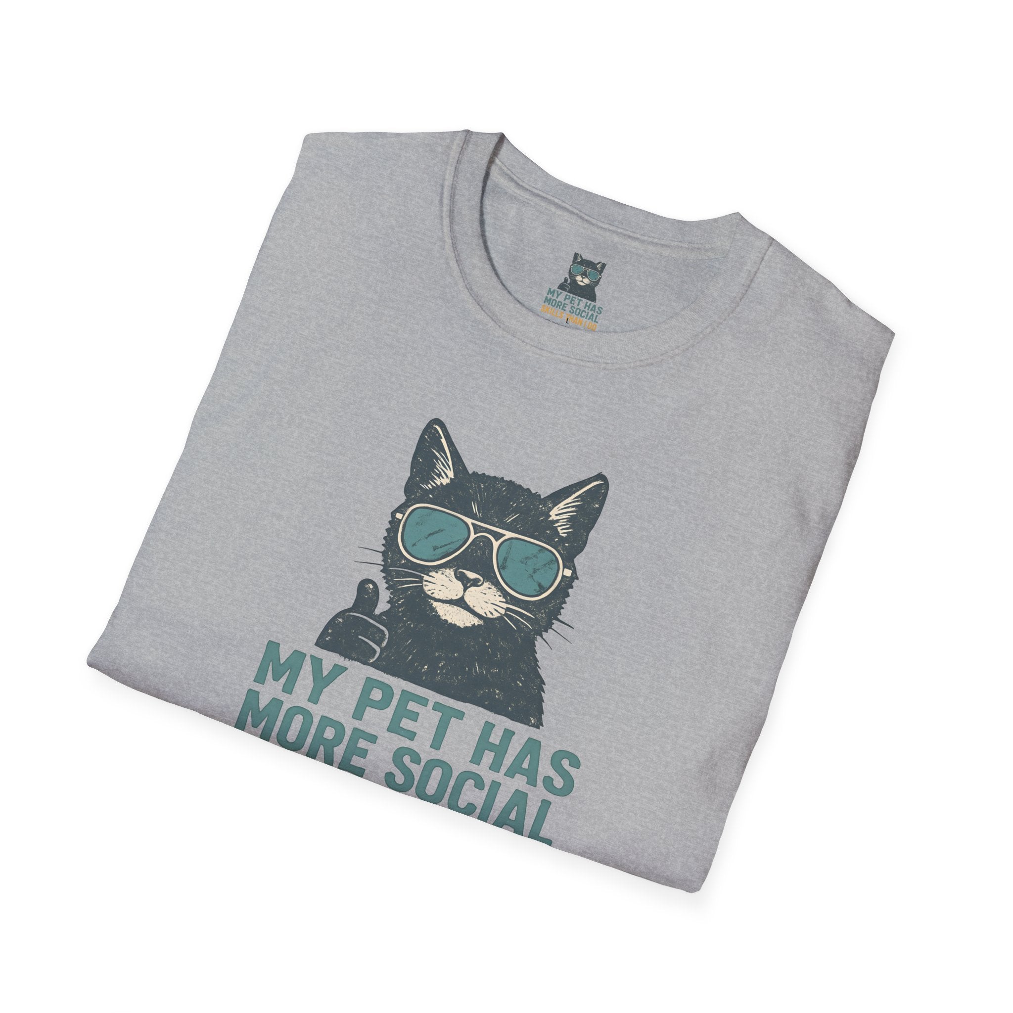 Cool Cat With Sunglasses T-Shirt