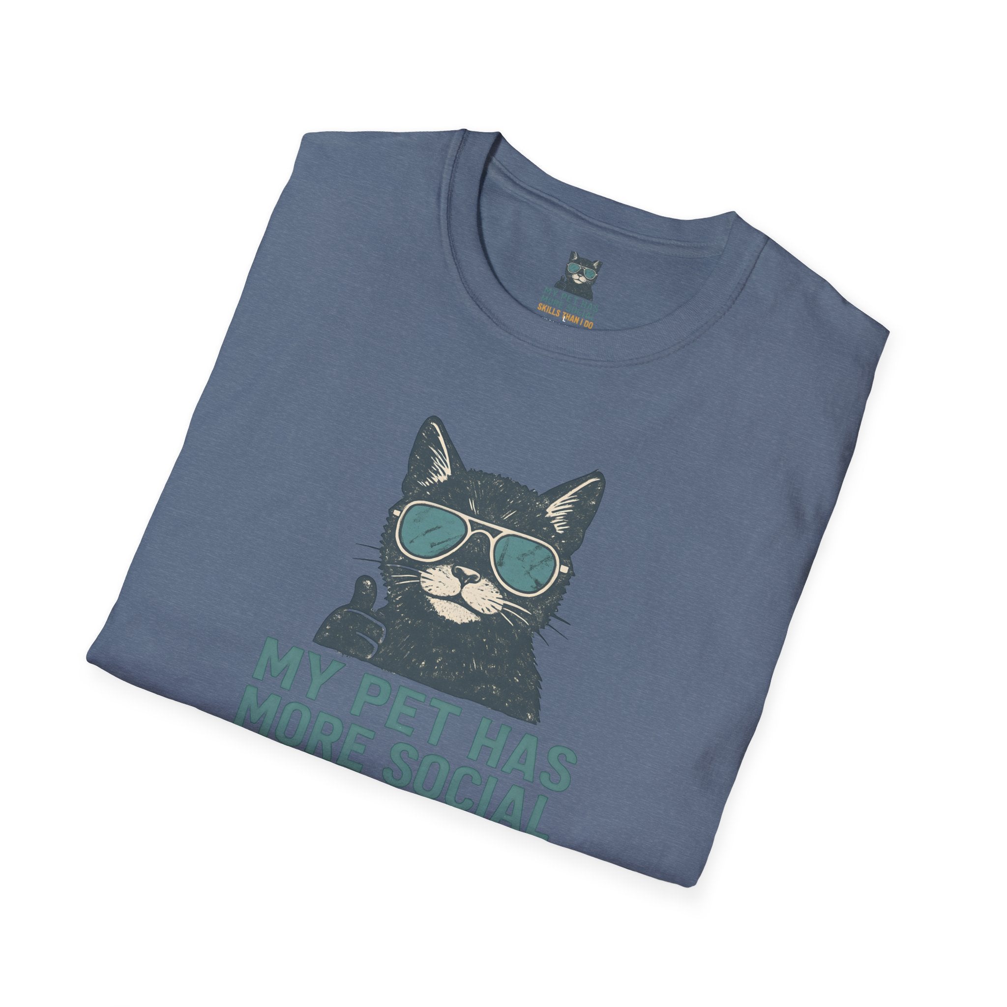 Cool Cat With Sunglasses T-Shirt