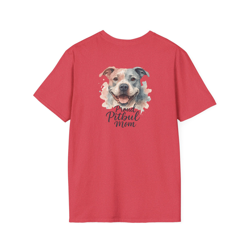 Proud Pitbull Mom T-Shirt