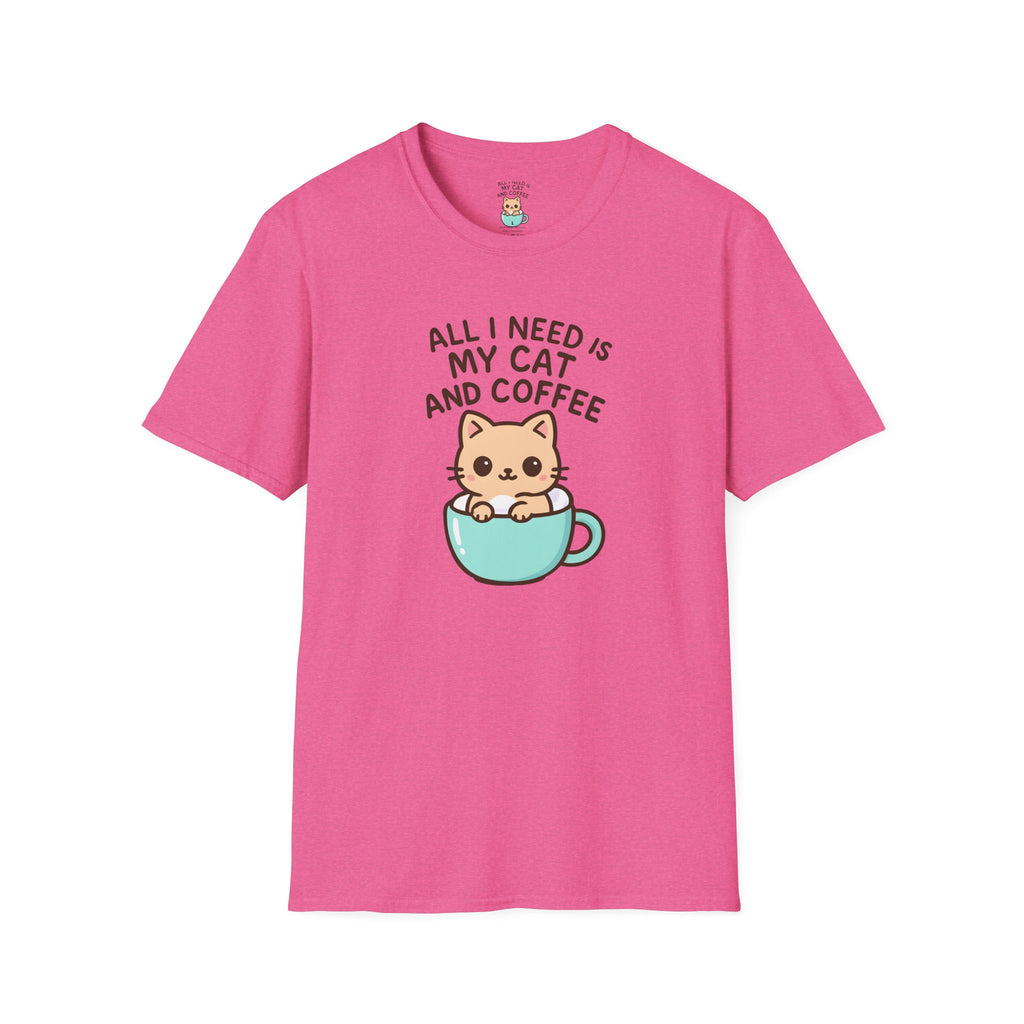 Cat in Coffee Cup T-Shirt