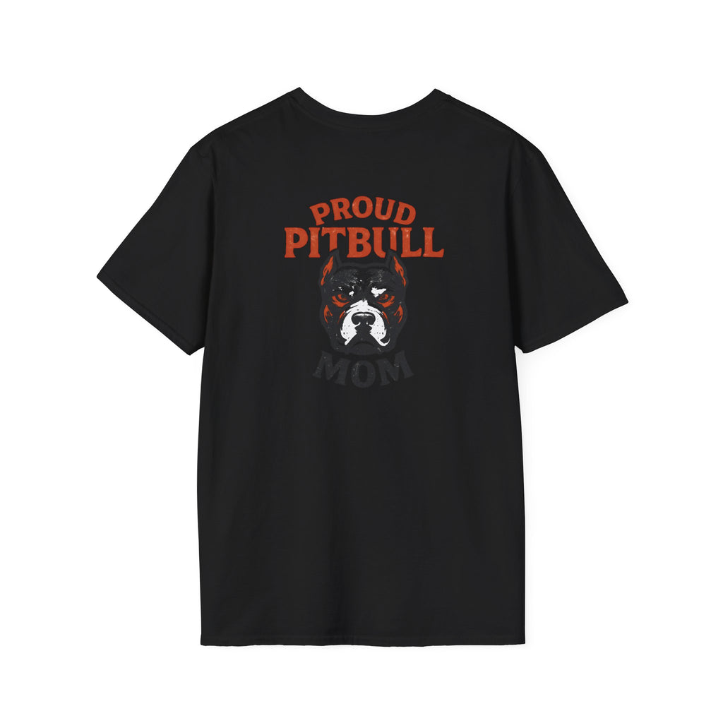 Proud Pitbull Mom T-Shirt