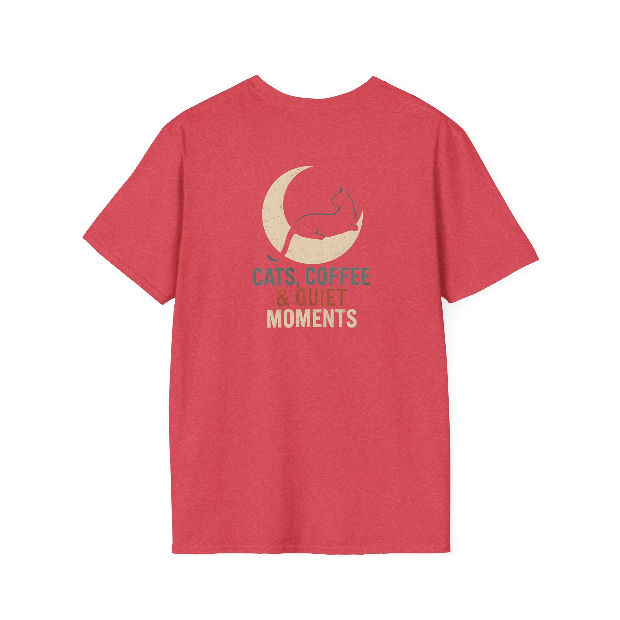 Cats Coffee Quiet Moments T-Shirt