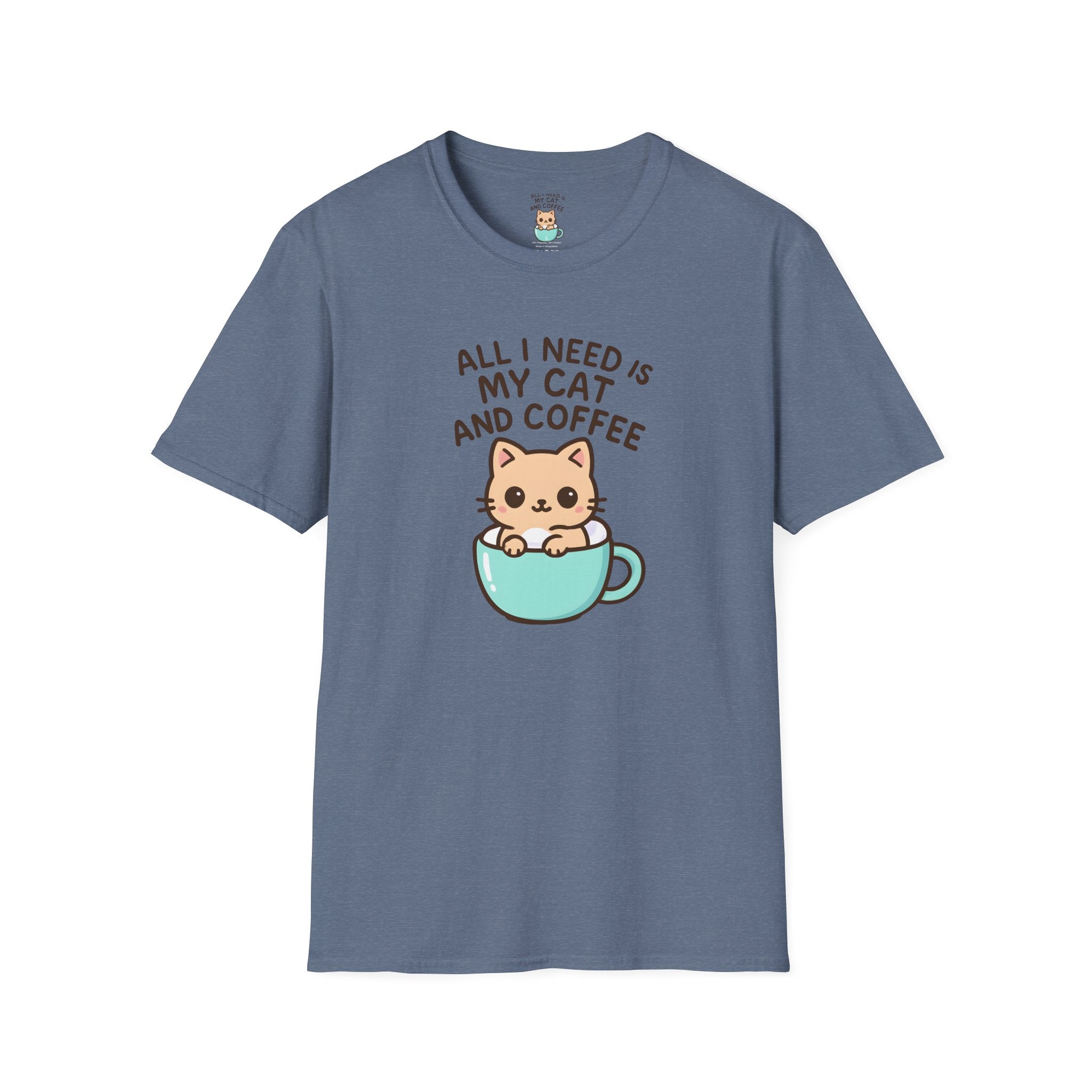 Cat in Coffee Cup T-Shirt